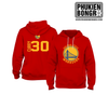 Áo khoác hoodie bóng rổ GSW Golden State Warriors Curry