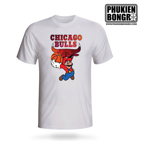  Áo phông bóng rổ Chicago Bulls Mario 