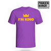 Áo phông bóng rổ LB Lebron James I'm King