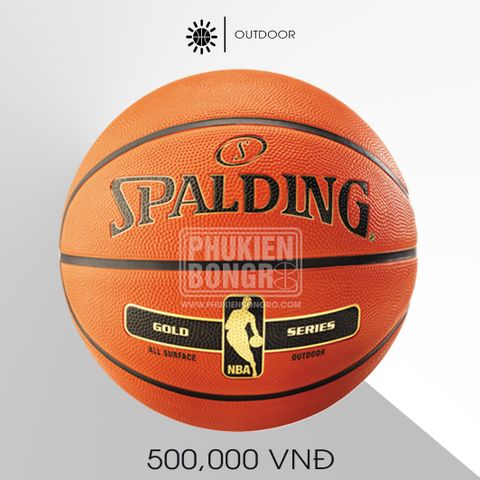  Banh Bóng Rổ SPALDING Gold Series Rubber 1 