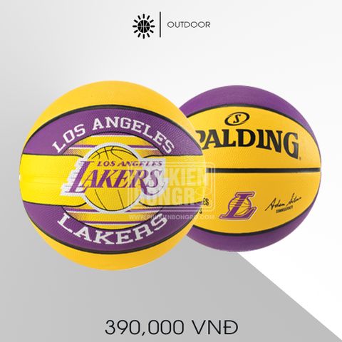  Banh Bóng Rổ SPALDING NBA LAKERS 