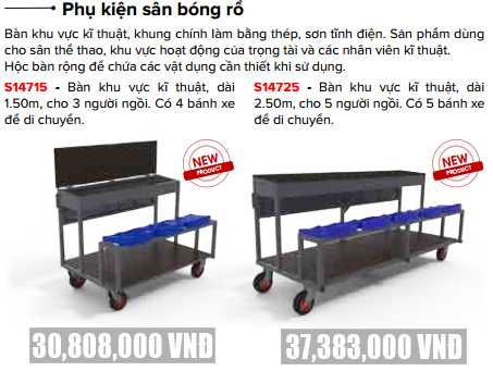  Phụ Kiện sân bóng rổ Sodex Sport 