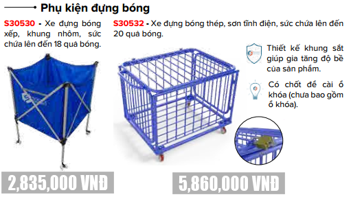 Phụ kiện đựng bóng Sodex Sport