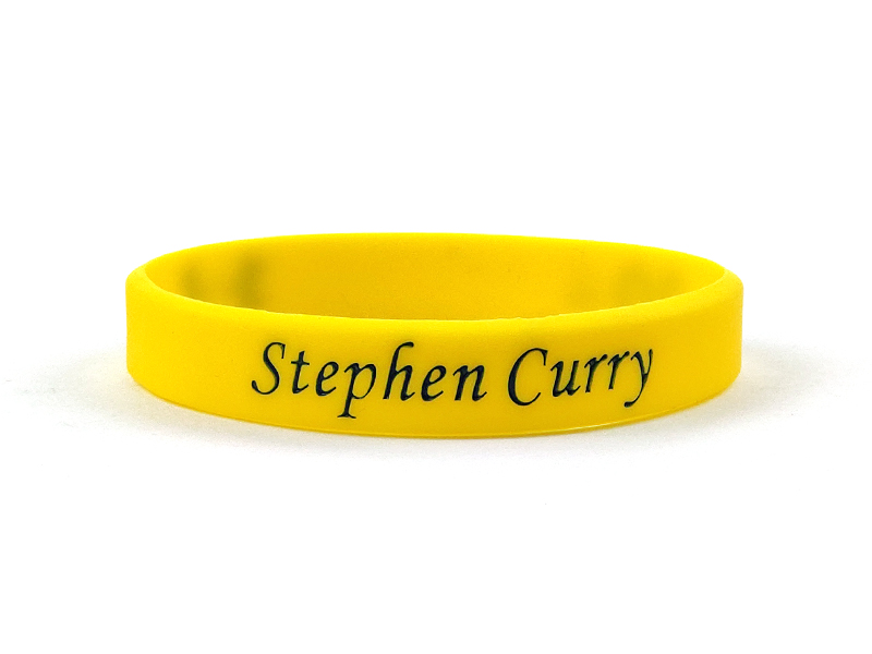 Vòng tay bóng rổ không nút Stephen Curry Vàng
