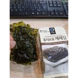 Bịch 3 Gói Lá Kim Ăn Liền Vị Dầu Oliu Truyền Thống Hàn Quốc Daesang 5 Gram x 3