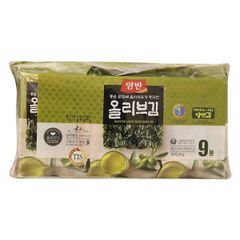 Bịch Lá Kim Ăn Liền Vị Dầu Oliu Truyền Thống Daesang 80 Gram (Gồm 4 Gói 20g) - combo 4 gói 20g