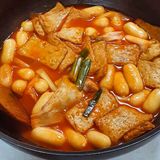 Bánh Gạo Topokki Hàn Quốc Dạng Thỏi Truyền Thống Green Food 500g