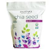 Hạt Chia Đen Nutiva 907gram - Nhập Khẩu Từ Mỹ