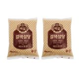 Combo 2 Gói Đường Nâu Vàng CJ (1Kg/Gói) - Nhập khẩu Hàn Quốc