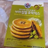 Bột dẻo trà xanh làm bánh Hotteok (400g) - Nhập Khẩu Hàn Quốc