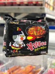 Bịch 4 Gói Mì Tôm Jaoang Nongshim Hàn Quốc 134g / 농심) 짜왕 134g