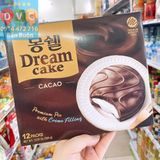 Bánh Mongswell Nhân Ca Cao Lotte 384g Hàn Quốc/몽쉘통통(카카오케이크