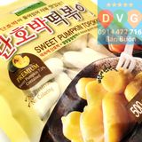 Bánh Gạo Tokbokki Nhân Bí Đỏ Ngọt 500g Nhập Khẩu Hàn Quốc /칠갑) 단호박떡볶이