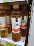 Daesang - Giấm Táo Đậm Đặc Gấp 2 Lần Hàn Quốc Chai 500ml - Giấm Táo 2 Quả