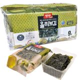 Combo 9 Gói Tảo Biển Dongwon Với Dầu Olive (5g / Gói)