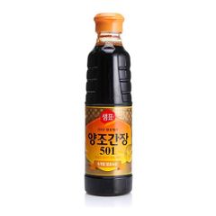 Nước Tương (Xì Dầu) Monggo Jin Hàn Quốc chai 1,8L