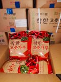 Bán Sỉ 10 Kg Ớt Bột Hàn Quốc Nongwoo Chakhan (Thùng Gồm 10 gói 1kg)