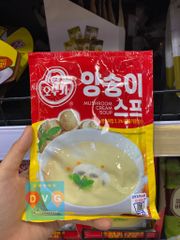 Daesang - Súp Nấm Ăn Liền Hàn Quốc 60g / 청정원 우리쌀양송이수프