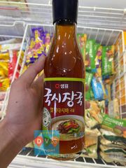 Combo 1 Gói Rong Biển Khô Daesang Hàn Quốc 50gr và 1 Chai Dấm Táo Hàn Quốc Beksul 500 Ml