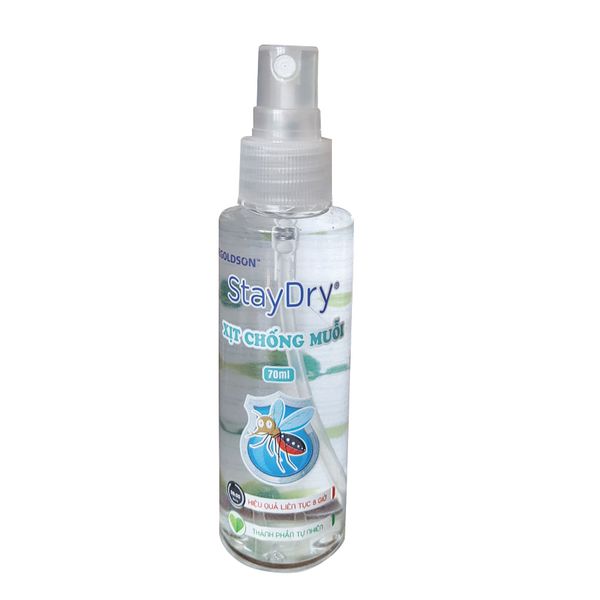  Xịt chống muỗi StayDry (70ml) 