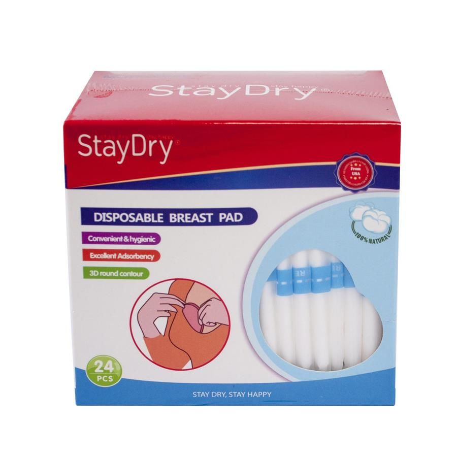  Miếng lót thấm sữa StayDry (24 miếng/hộp) 