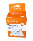  Núm vú cổ hẹp StayDry (2 cái/hộp) 