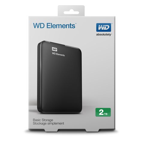 Ổ cứng di động Western Digital Element 2Tb 2.5Inch USB3.0