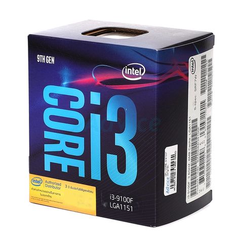 CPU Intel Core i3 9100F (Up to 4.20Ghz/ 6Mb cache) Coffee Lake