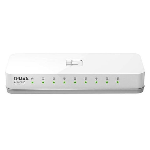 Switch D-Link DES 1008C 8-Port 10/100 Mbps