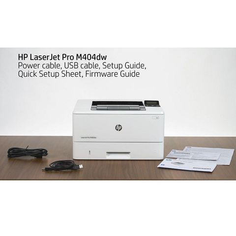 Máy in laser đen trắng HP M404DW-W1A56A (Print/ Duplex/ Wifi) - Hàng chính hãng