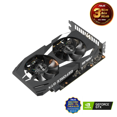 VGA Asus DUAL-GTX1660TI-O6G (NVIDIA Geforce/ 6Gb/ GDDR6/ 192Bit)