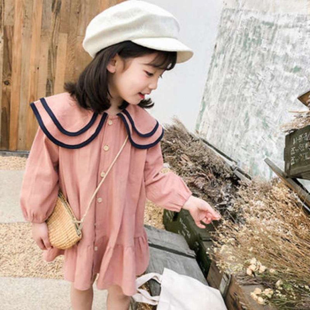 ĐẦM TAY DÀI CỔ THỦY THỦ HAI LỚP