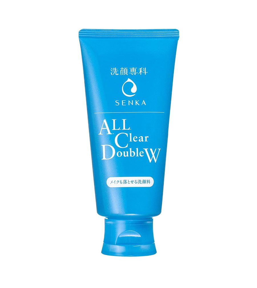 Sữa Rửa Mặt Tẩy Trang Senka All Clear Double W 120g