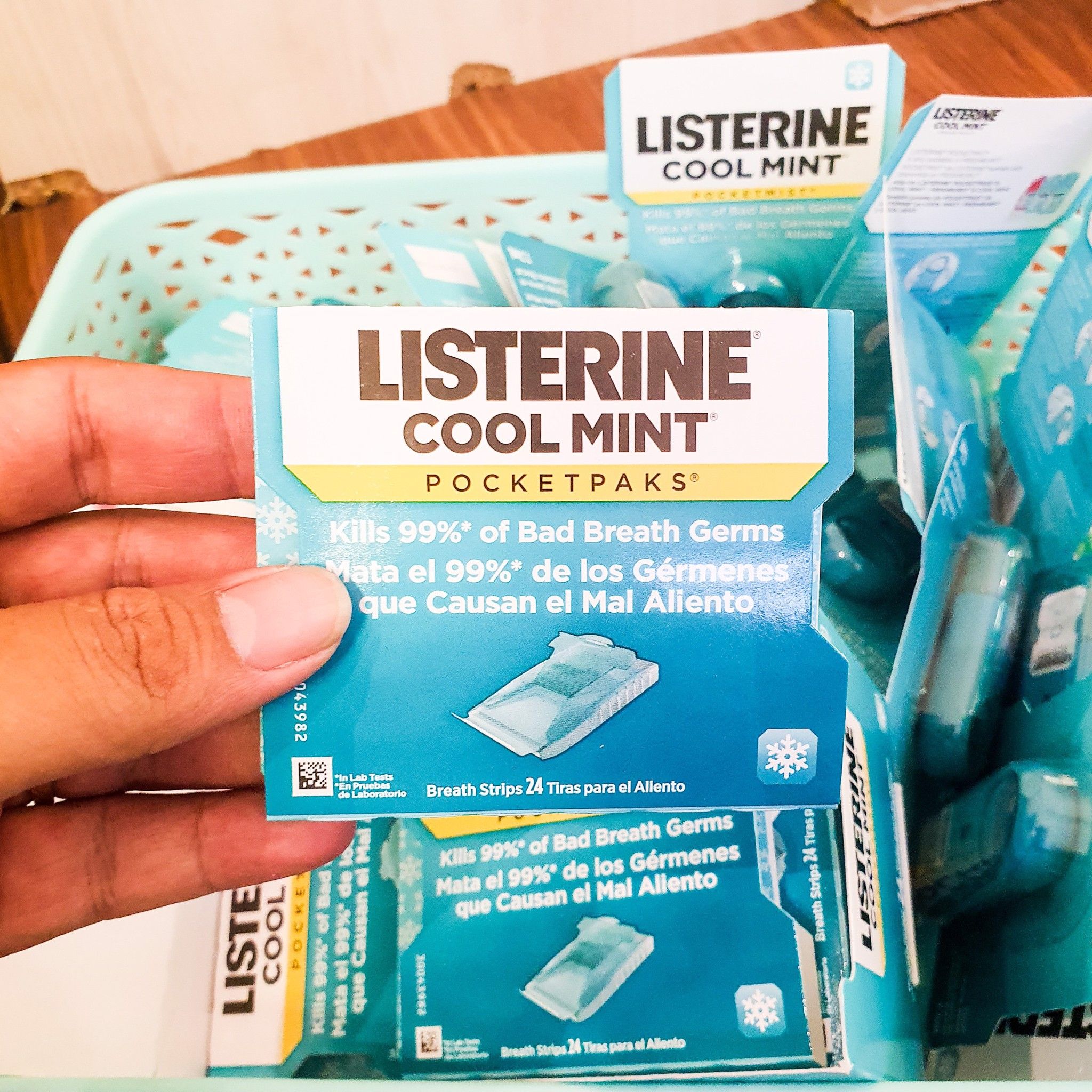 Thơm Miệng Listerine Cool Mint Vỉ Đơn