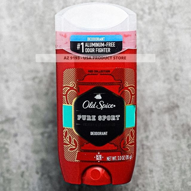 Lăn Khử Mùi Old Spice Red Collection PURE SPORT - Sáp Xanh 85g