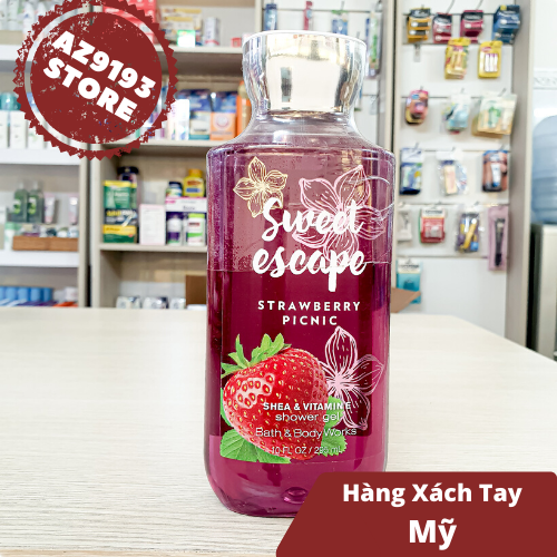 Gel Tắm Bath And Body Works Sweet Escape 295ml