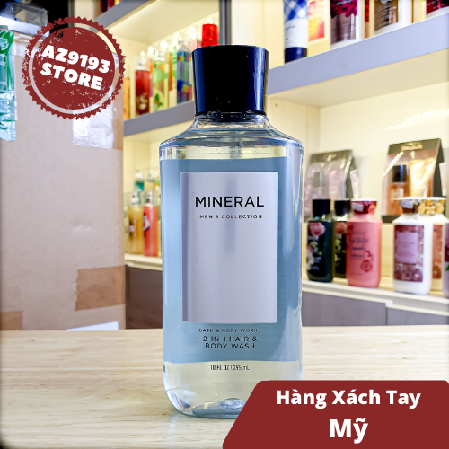 Tắm Gội Nam Bath And Body Works Mens Collection MINERAL 295ml