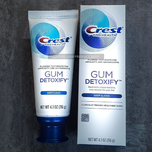 Kem Đánh Răng Crest Pro Health GUM DETOXIFY 116g