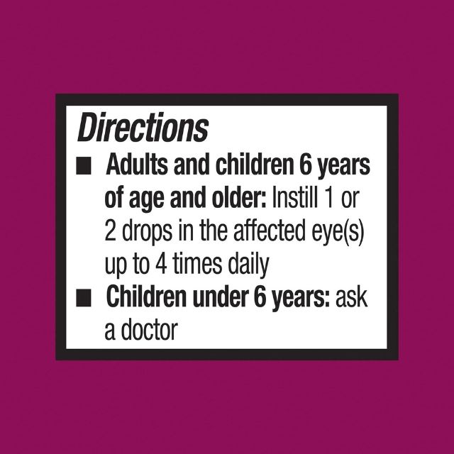 Nước Nhỏ Mắt EQUATE Eye Allergy Relief Drops, 15ml, Hàng Nội Địa Mỹ