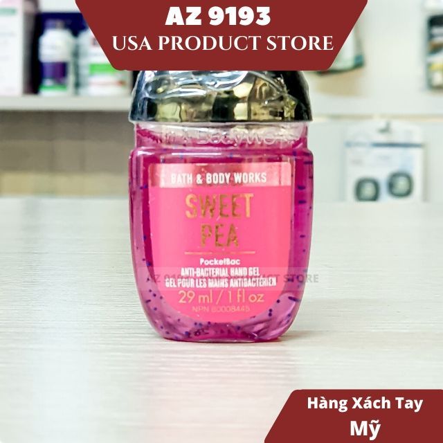 Gel Rửa Tay Khô Bath And Body Works (BBW) Sweat Pea 29ml
