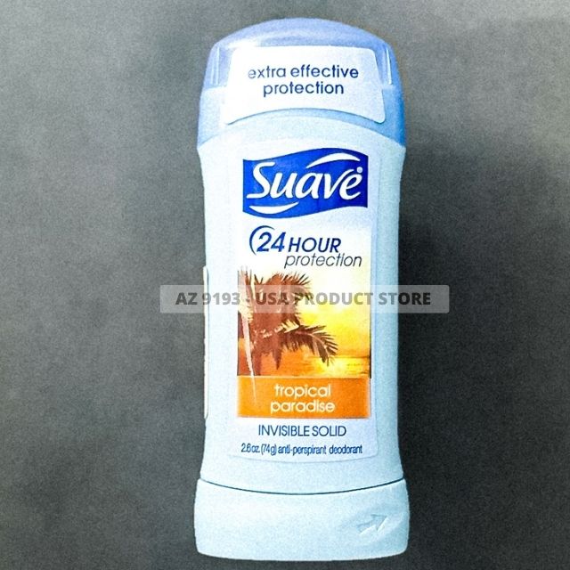 Lăn Khử Mùi Nữ Suave TROPICAL PARADISE 74g - Hàng Mỹ
