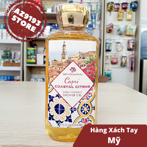 Gel Tắm Bath And Body Works Capri Coastal Citrus 295ml
