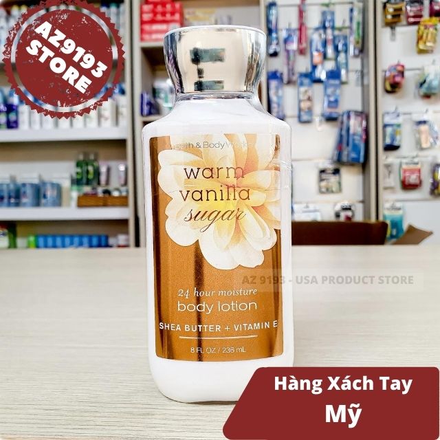 Sữa Dưỡng Thể Bath And Body Works WARM VANILLA SUGAR 236 ml