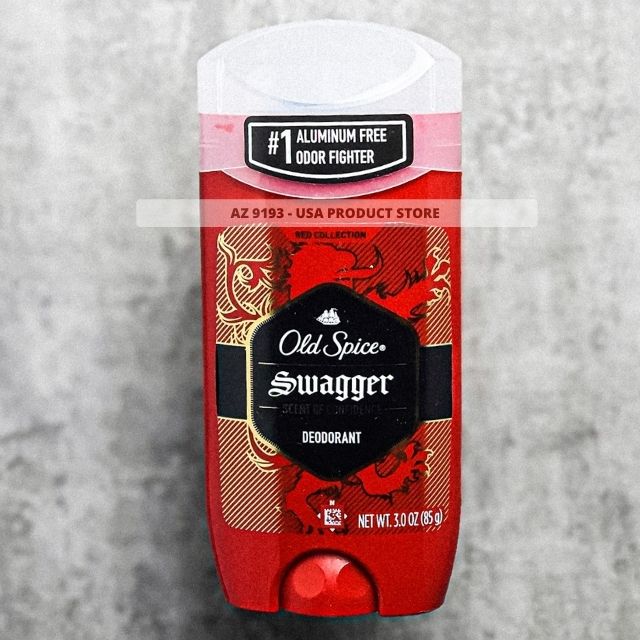 Lăn Khử Mùi Old Spice Red Collection SWAGGER - Sáp Xanh 85g