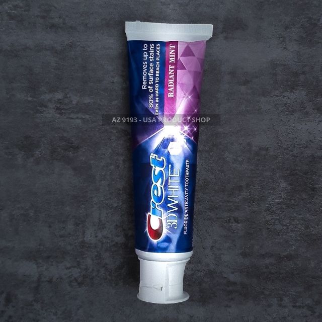 Kem Đánh Răng Crest 3D White RADIANT MINT 116g