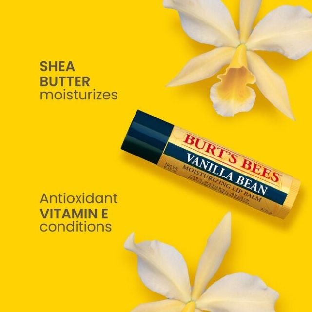 Son Dưỡng Môi BURT'S BEES, Hương Vani, 4.25g, Hàng Mỹ