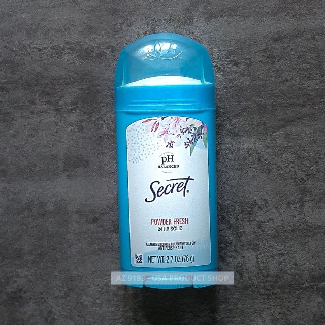Lăn Khử Mùi Secret POWDER FRESH - Dạng Sáp 76g