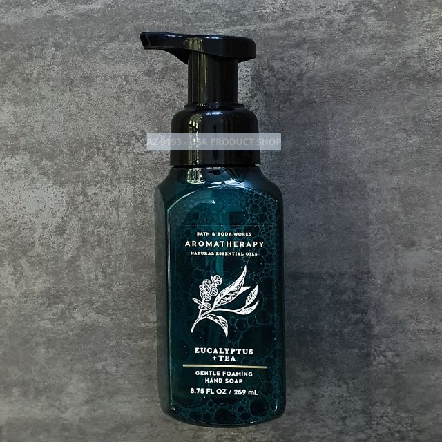 Nước rửa tay dạng bọt Bath and Body Works Aromatherapy EUCALYPTUS + TEA 259ml