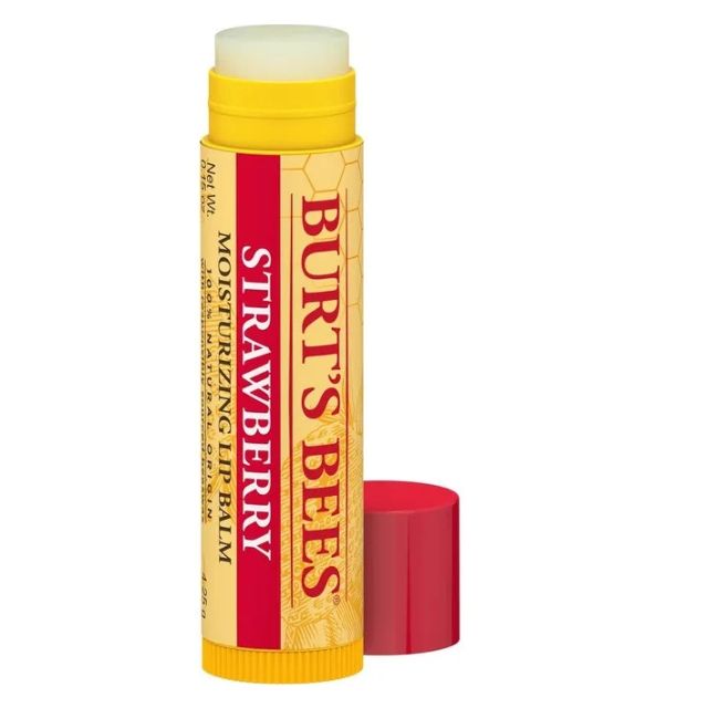 Son Dưỡng Môi BURT'S BEES, Hương Dâu (Strawberry), 4.25g, Hàng Mỹ