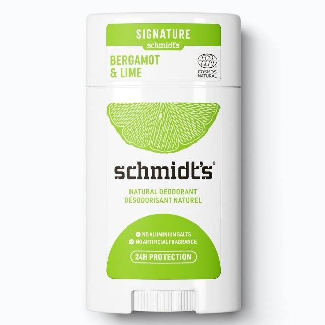 Lăn Khử Mùi Tự Nhiên SCHMIDT'S BEGAMOT AND LIME 75g - Hàng Mỹ